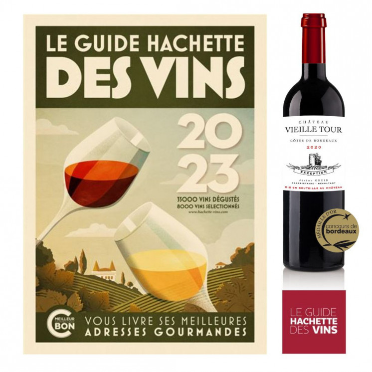 Carton de 6 bouteilles Château Vieille Tour 2020 (63€ au lieu de 75€)
